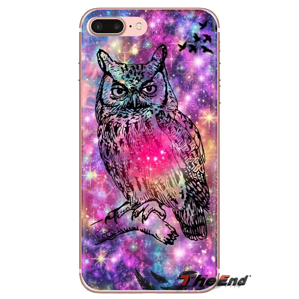 animals birds owl Trees wallpaper For Huawei Mate Honor 4C 5C 5X 6X 7 7A 7C 8 9 10 8C 8X 20 Lite Pro TPU Transparent Shell Cases |