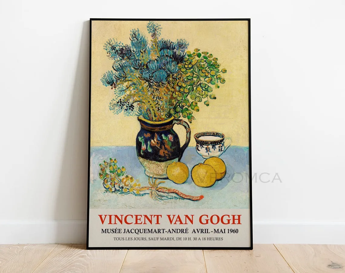 

Print Vincent Van Gogh Modular Poster Still Life Wall Art Hd Pictures Vintage Home Decor Canvas Painting for Living Room Decor