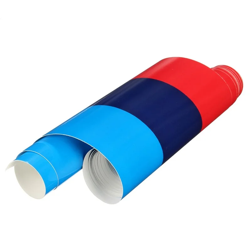 

1.5m M Color Stripe Rally Side Cover Racing Motorsport Vinyl Decal Sticker Strip Bumper BMW Engine Cover Car Sticker