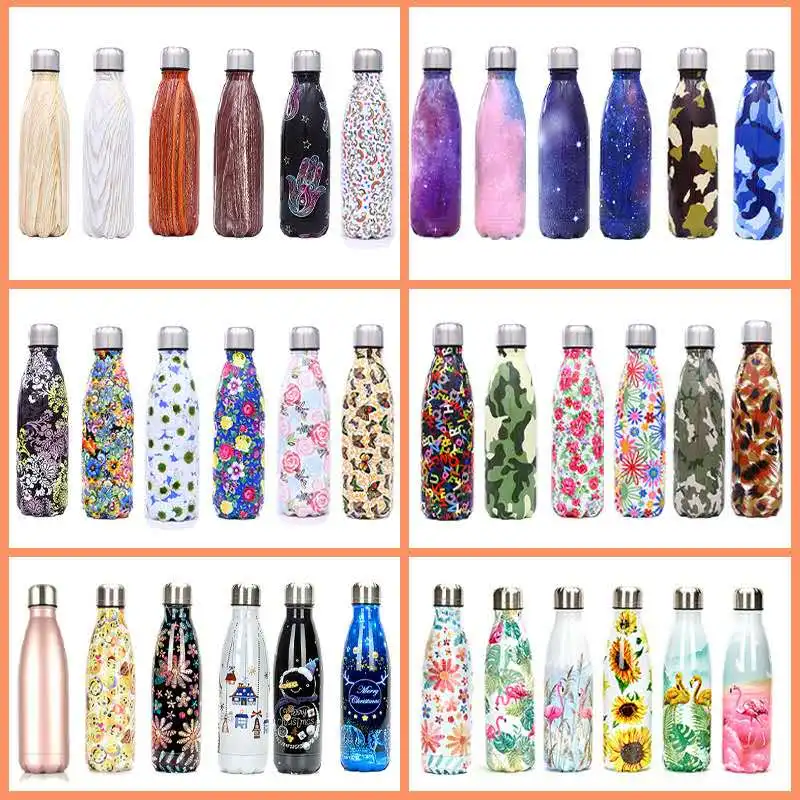 Креативный термос бутылка для воды из нержавеющей стали герметичная Спортивная