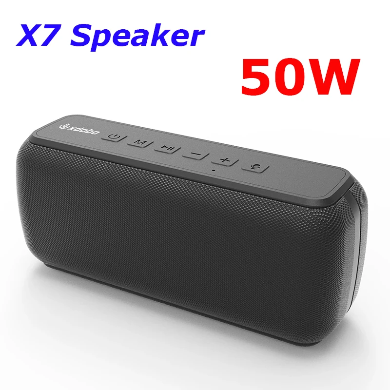 Водонепроницаемая Bluetooth-Колонка X7 50 Вт с сабвуфером | Электроника