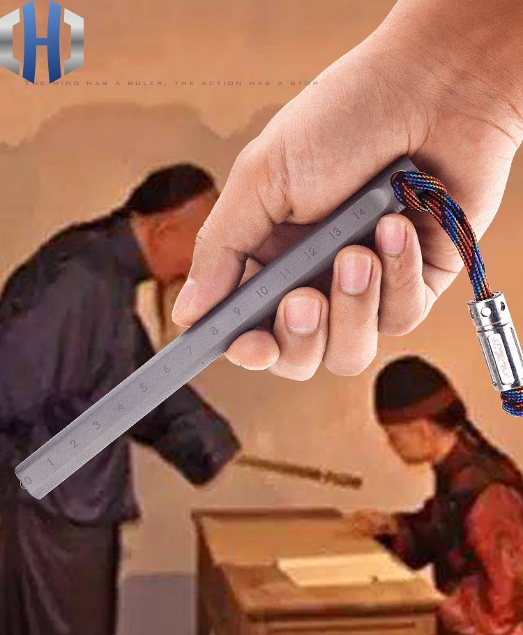 Линейка титановая для ежедневного использования 16 см|Уличные инструменты| |