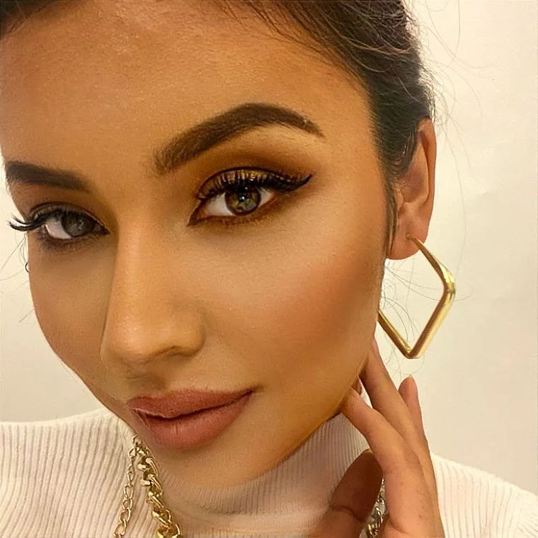 Новые большие серьги-кольца для женщин серьги в стиле ретро увеличенные