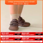 Кроссовки для мальчиков и девочек PEKNY BOSA, парусиновая кожаная обувь, большие размеры 25-35