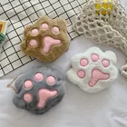 Зимний Кошелек для монет, милая ученическая плюшевая Женская Фотосумка, мини-кошелек с губной помадой, милый подарок на день рождения, праздник, кошелек