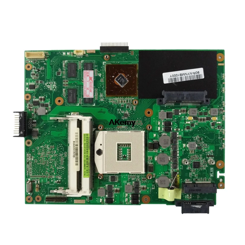 K52JC GT310M REV2.0 ноутбук материнская плата 1 ГБ для ноутбука ASUS A52J X52J K52J K52JR K52JE K52JC K52JU K52JB для тестирования системной ОК