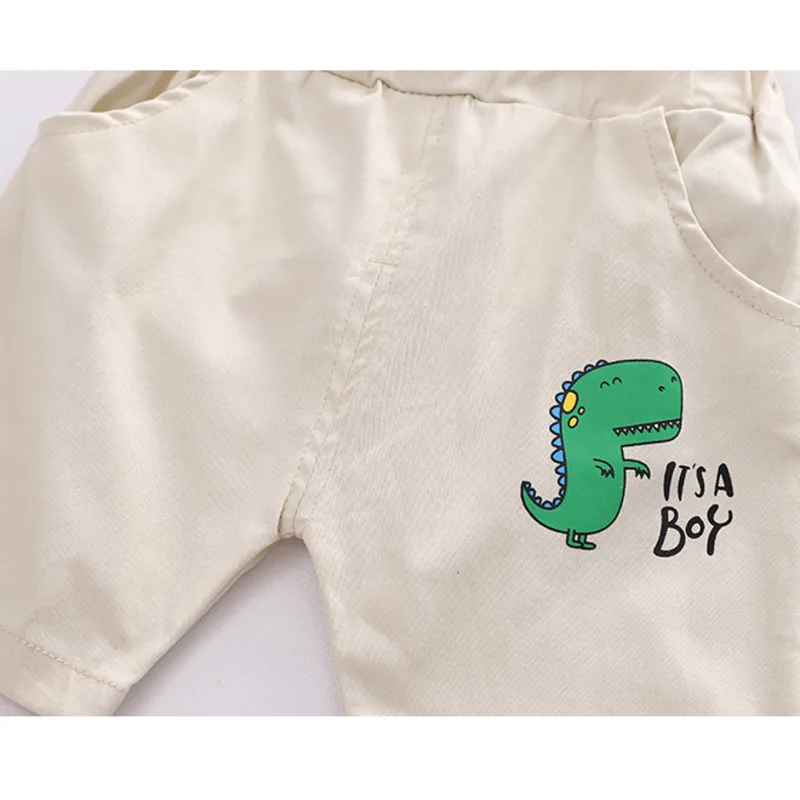 Summer Baby Cartoon Clothes Children Boys Girls Fashion T Shirt Shorts 2Pcs/sets Kids Infant Clothing Toddler Casual Sportswear