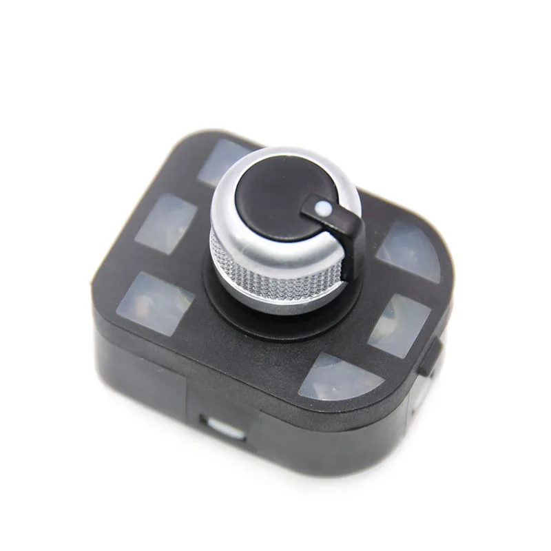 Хромированные боковые зеркала заднего вида Управление переключатель ручка для