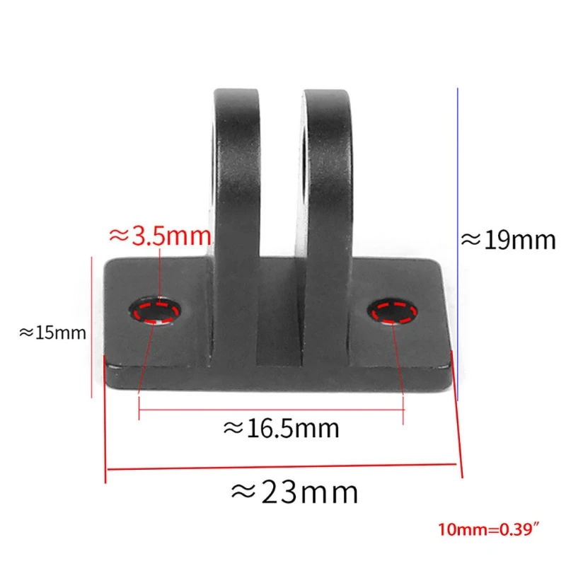 Адаптер для штатива H7JA с фиксированным винтом крепления M3 совместим Hero 8 7 6 5/Yi/Osmo |