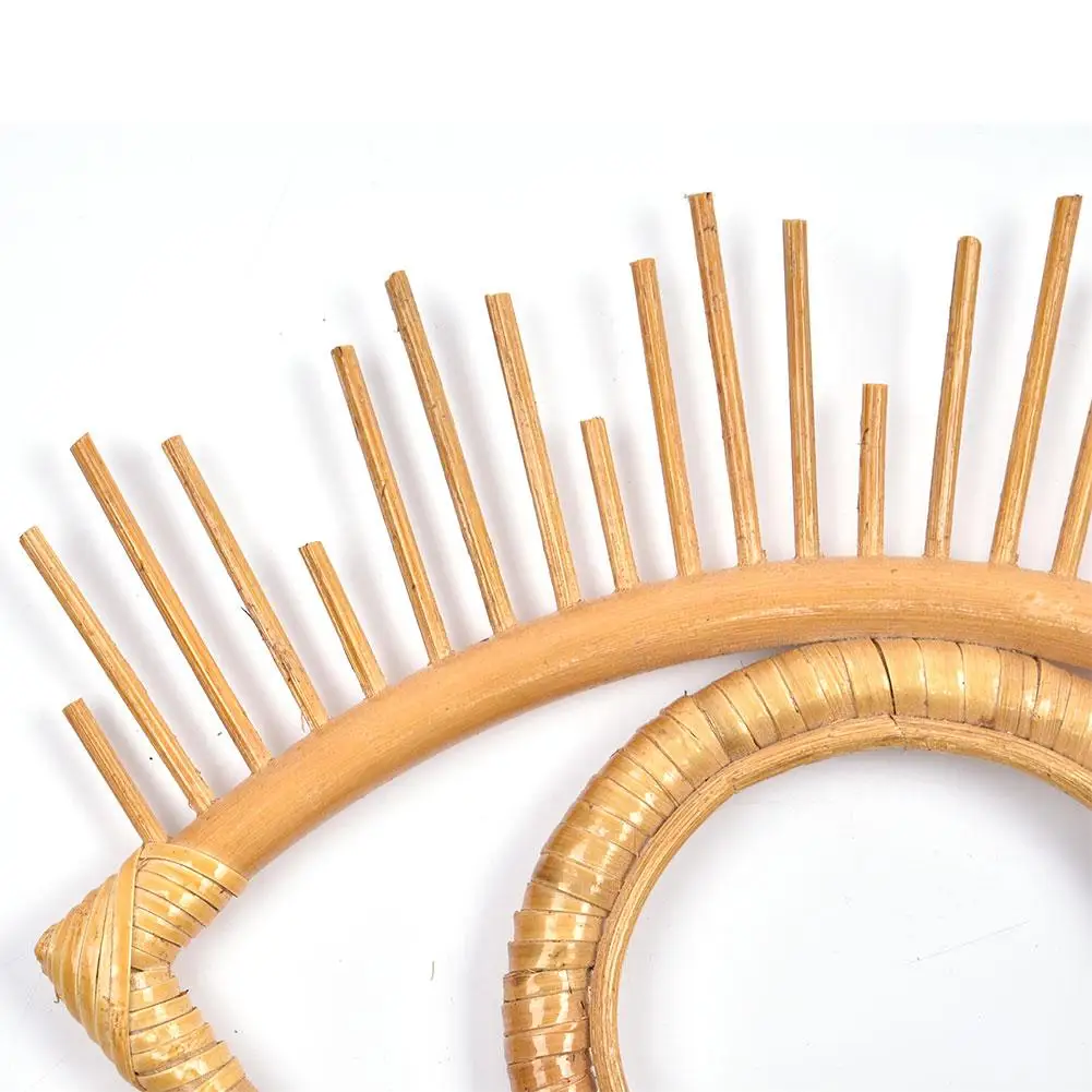 Ротанговая креативная подвесная рамка для глаз декоративная настенная