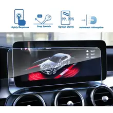 LFOTPP Car Multimedia System Screen Protector For C-CLASS W205 10.25 Inch 2018 Display Screen Auto Interior Protective Sticker
