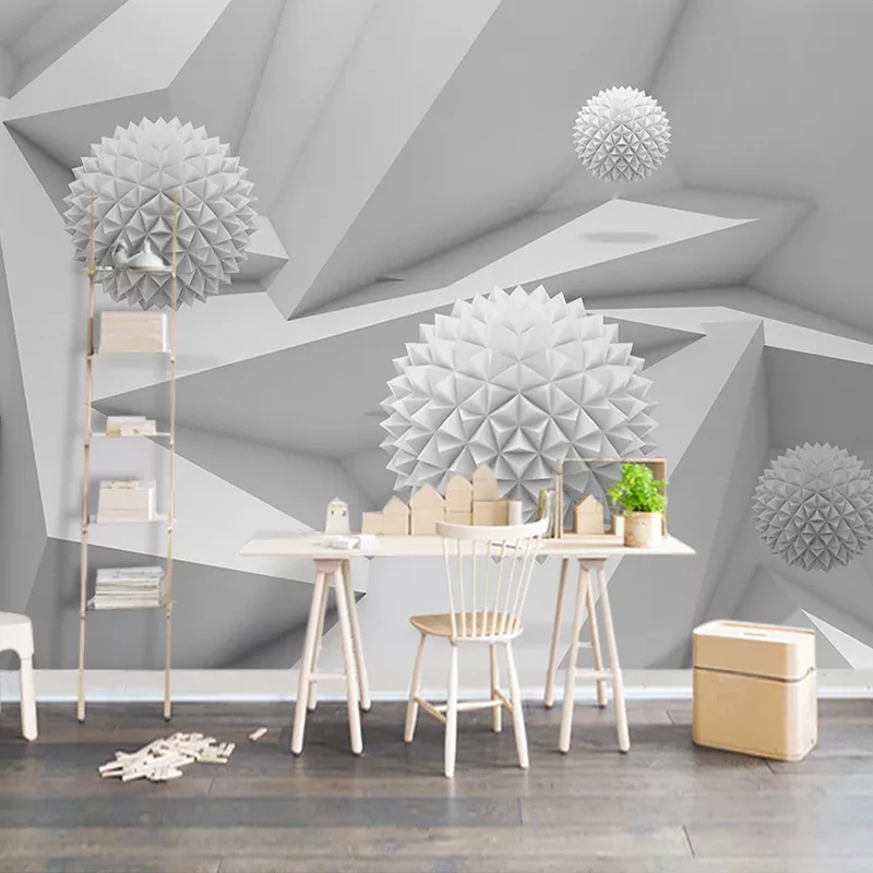 Настенная 3D фотообои на заказ абстрактные обои с изображением космоса круга шара