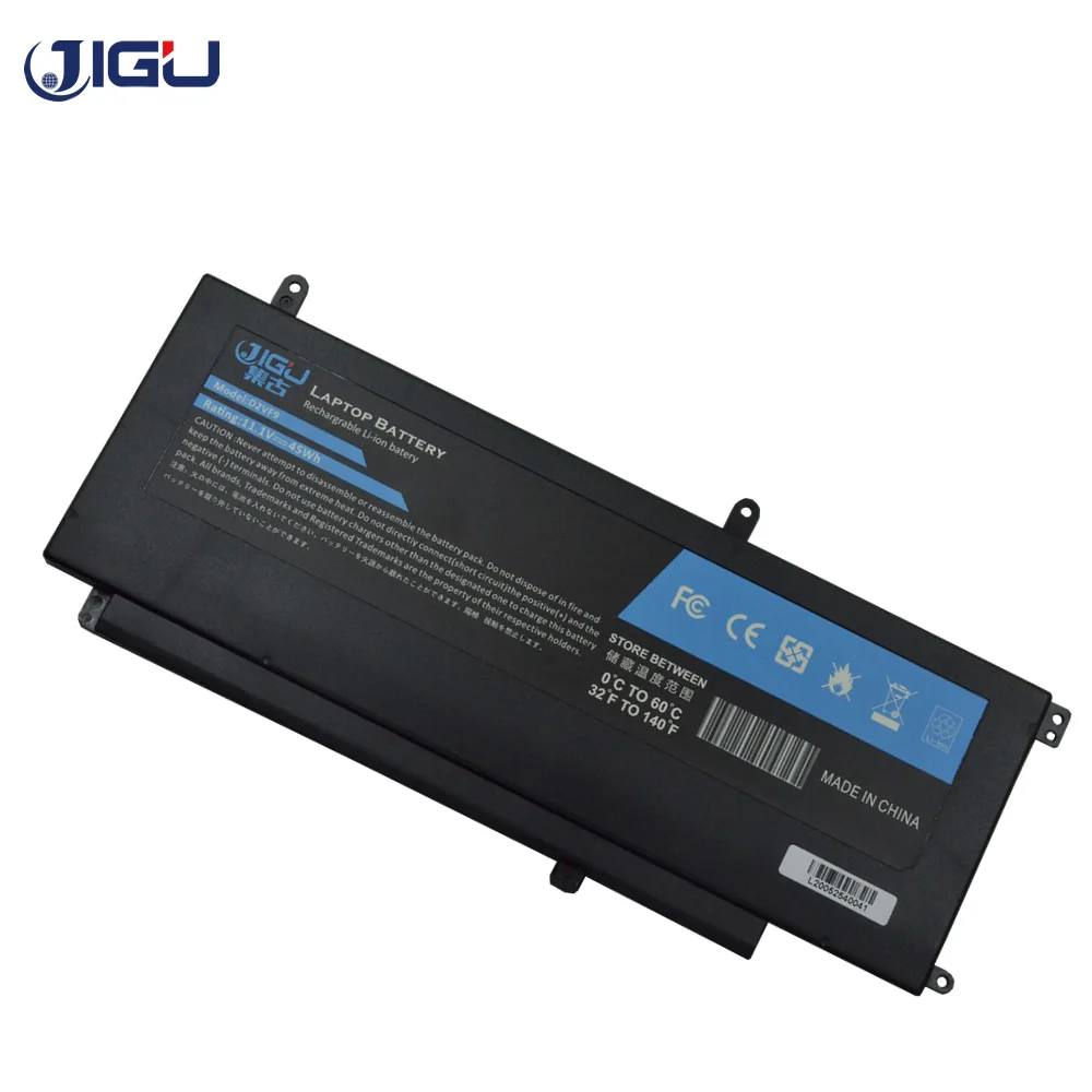 

JIGU New Laptop Battery 11.1V 45Wh D2VF9 0YGR2V For DELL For Vostro 5459 14-5000 14-5459 For Inspiron 15-7548 15-7547