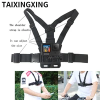adjustable chest body harness belt strap mount for gopro hd hero 9 8 7 6 5 4 3 session action sj4000 eken h9 camera accessories