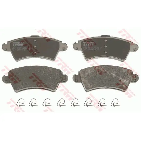 Колодки дисковые п. Peugeot 206 1.6i/2.0i 16V/2.0HDi 01 TRW GDB|Тормозной цилиндр| |