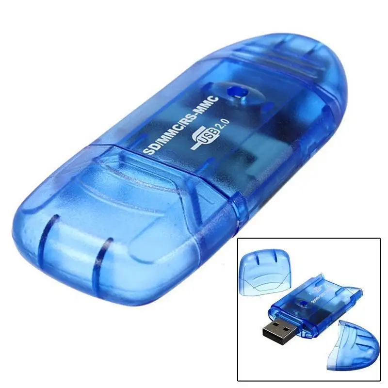 DishyKooker высокоскоростной мини Micro SD T-Flash TF SDHC USB 2 0 кардридер адаптер | Компьютеры и