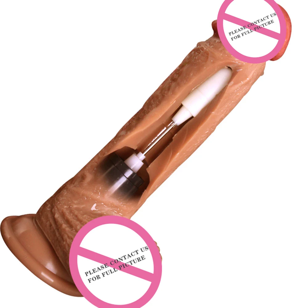 Искусственный Электрический пенис Женский мастурбатор вагинальный вибратор