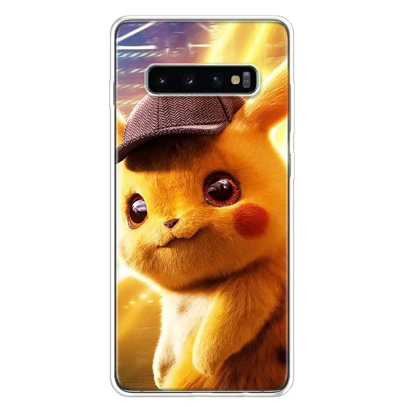 Пикачу обложка фильма чехол для телефона для samsung Galaxy A10 A20E A30 A40 A50 A70 A50S A80 M30S A6 A7 A8 A9 Plus+ Coque