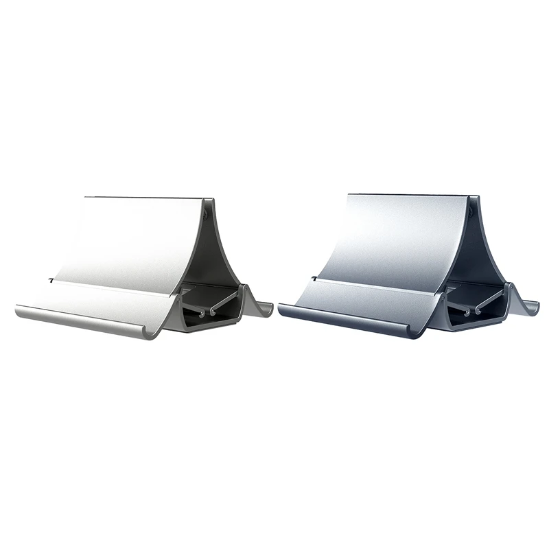 

D88 Gravity Storage Stand Portable Auto-Adjustable Width Vertical Storage Desktop Stand For Phones Tablets Laptop