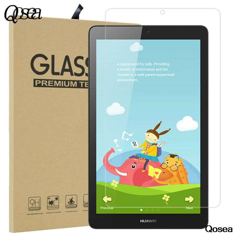 2 шт. закаленное стекло для планшета Huawei MediaPad T3 7 BG2 W09 Tablet 9H Ультра прозрачная