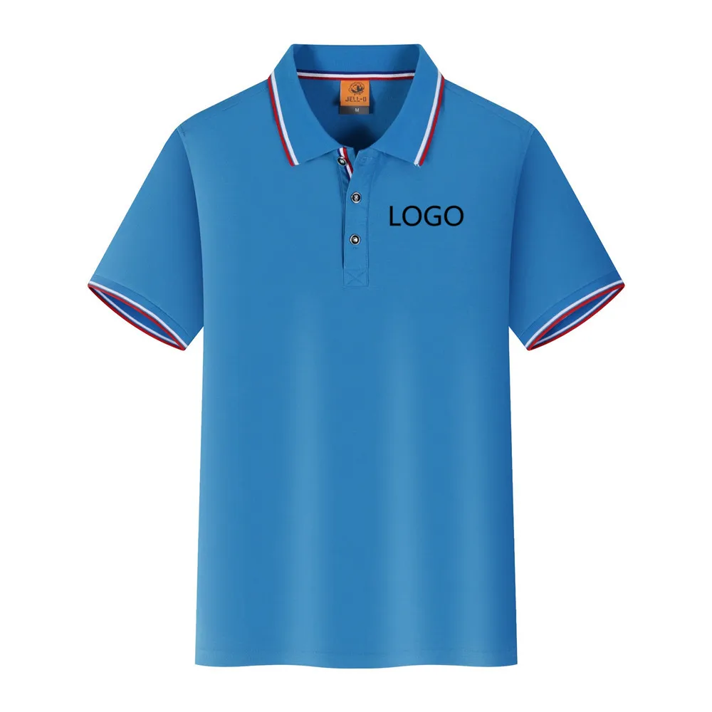 

2021 high quality golf clothing men polo t shirt for men fashion solid color Business men's clothing summer polo shirt men