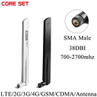 Лидер продаж, антенна с разъемом SMA 38 дБи 4G LTE для модема-маршрутизатора GSMCDMA 3G 4G 700-2700 МГц