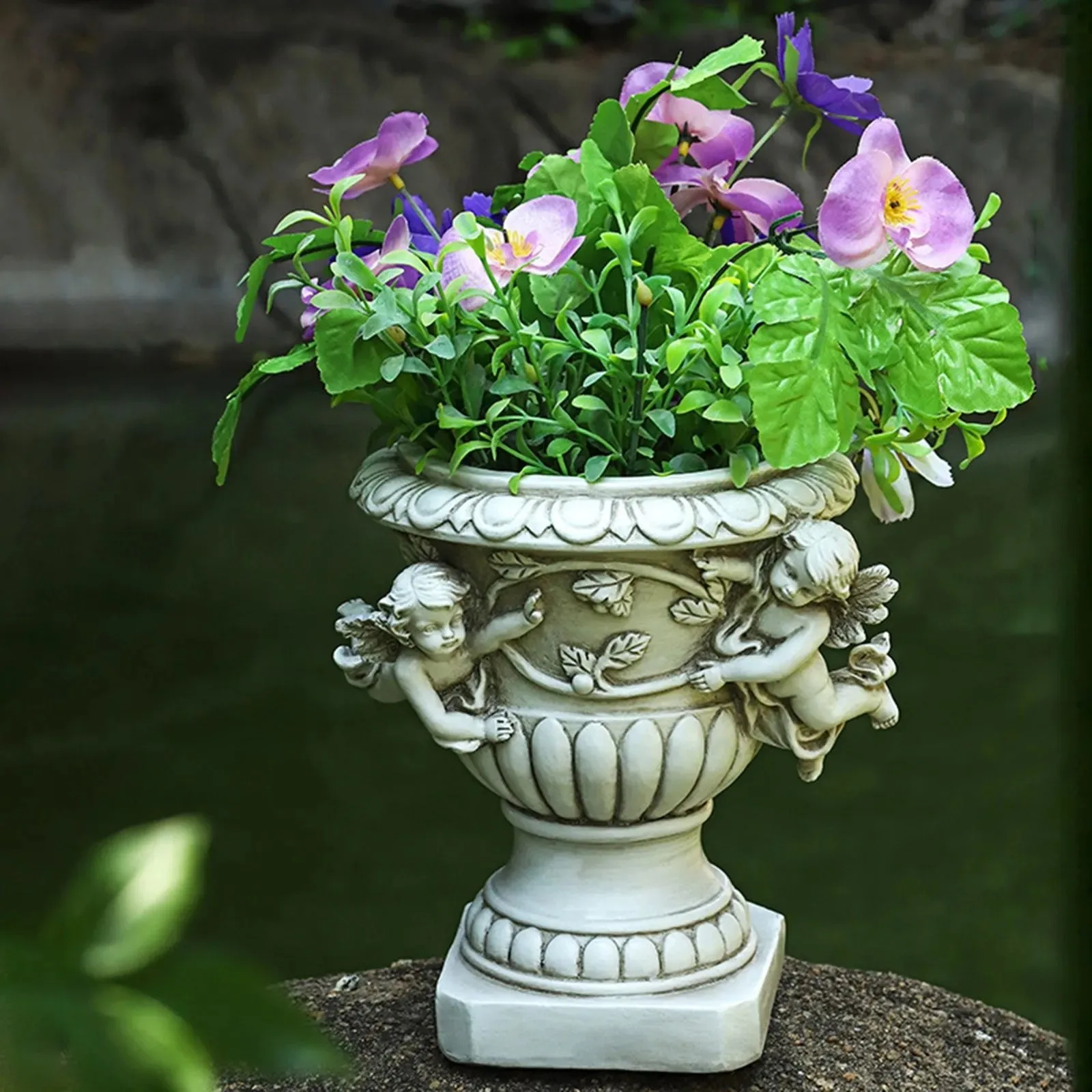 

Small Miniature Fairy Garden Plant Pot Outdoor 3D Vase Planter Flower Pots Kawaii Room Decor Succulents Planter Art Home Decor