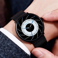 2021 mens fashion ultra thin luminous watches business stainless steel mesh belt watch quartz mens sports watch casual watch