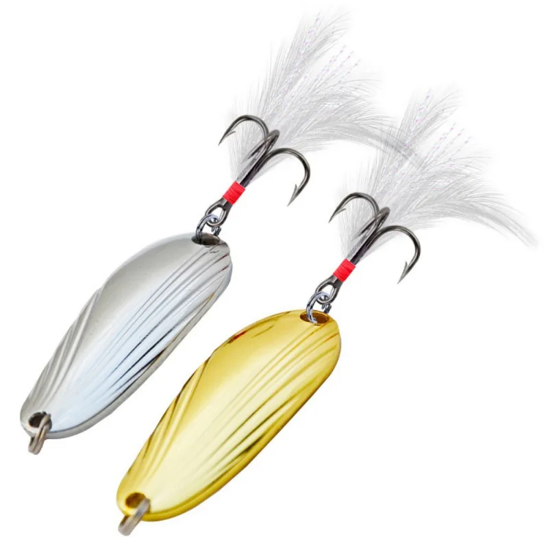 5 шт. Luya твердая приманка для рыбалки железа кукурузных хлопьев Sequins Глубина