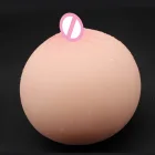 Портативная женская форма для груди, резиновый массажер, настоящая грудь, соска, прикосновение, Мужская мастурбация, секс-игрушки для мужчин, Реалистичная Вагина