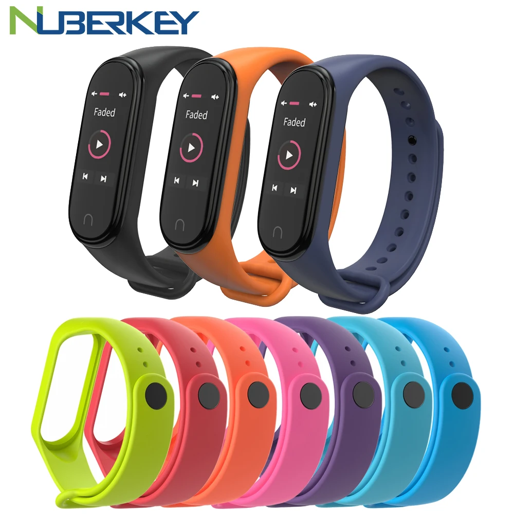 Мягкий ремешок для смарт браслета Xiaomi Mi Band 4 аксессуары 3 3|Смарт-аксессуары| |