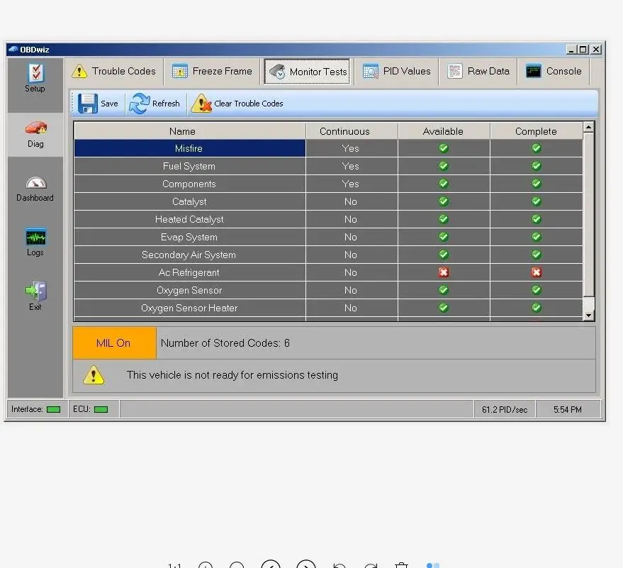OBDLink EX SX 429101 OBD2 сканирующее устройство USB OBDwiz диагностическое программное
