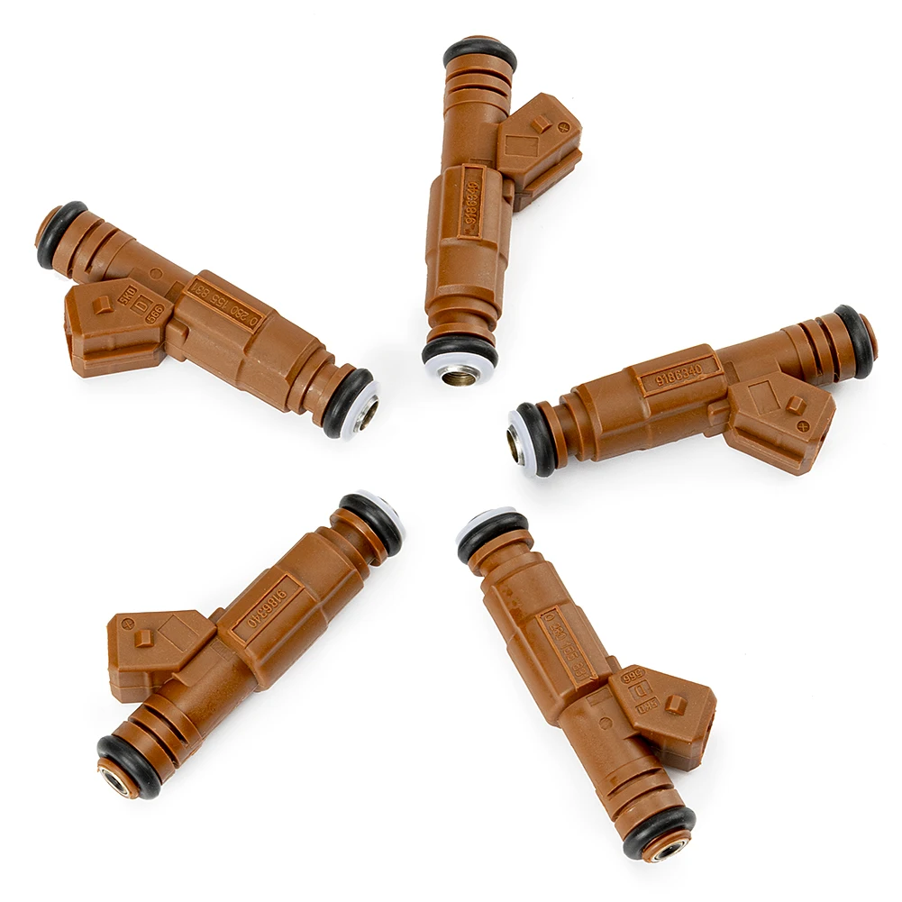 

5Pcs/Set Auto Fuel Injectors Nozzle For Volvo V70 S70 C70 S80 XC70 XC90 2.0L 2.5L 2.4L 2.9L 2.8L 1998-2009 OE 0280155831