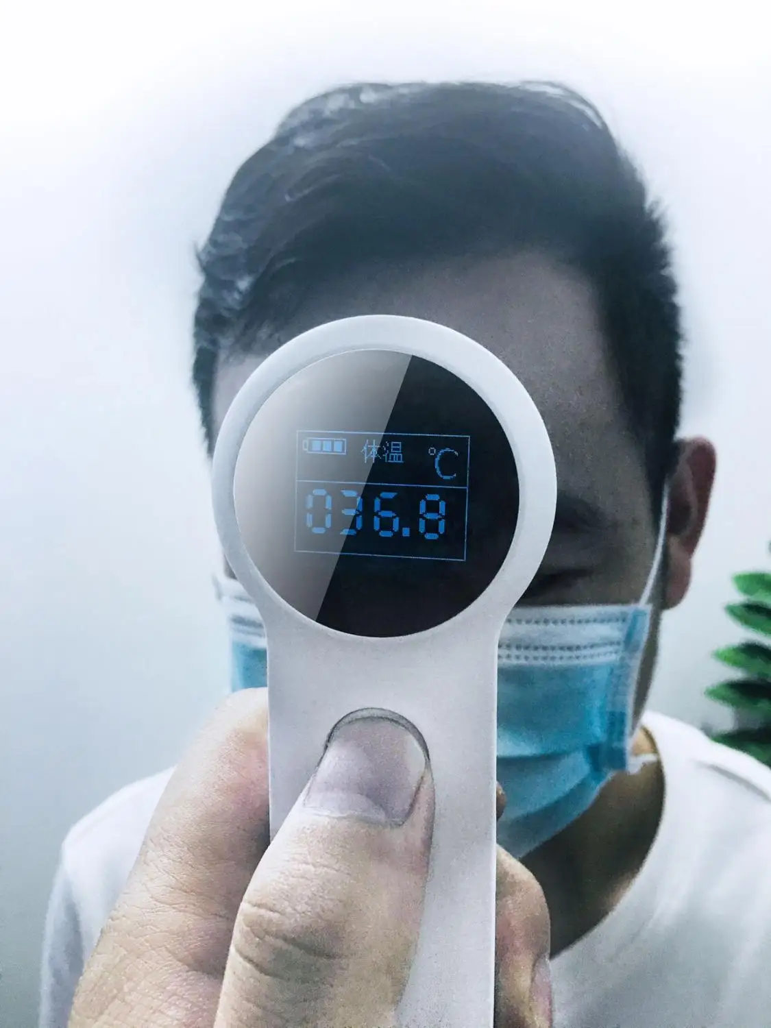 Цифровой термометр красный лазерный инфракрасный Бесконтактный ИК пирометр ЖК