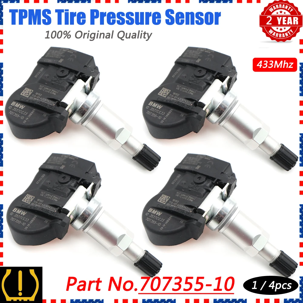 Датчик давления в шинах XUAN 707355-10 TPMS 6855539 для BMW 1 2 3 4 i3 i8 X1 X2 X5 X6 MINI F20 - Цена: 2357.7