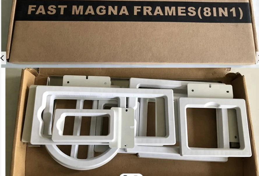 

Tajima Toyot a Magnetic Frames 8 in 1 Fast Magana Frame Magnetic Hoop Embroidery for Tajima Machine
