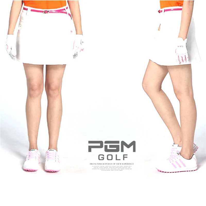 Брендовое однотонное женское Короткое платье PGM юбки для гольфа Женская