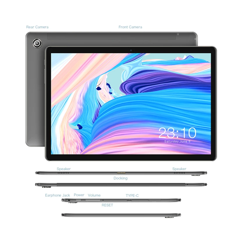 Teclast M18 4G Телефонный звонок Android 8 0 10 дюймов Helio X27 2 6 GHz Deca core CPU 4 Гб RAM 128 ГБ ROM 13.0MP + 5.0MP