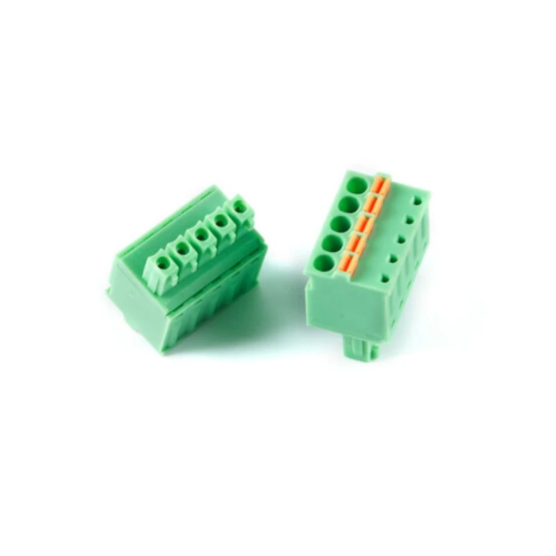 (10 шт.) KF2EDGKD 3.5 - 2P ~ 16P подключаемый Разъем Терминал 15EDGKD 3.5мм Шаг 2EDGKD