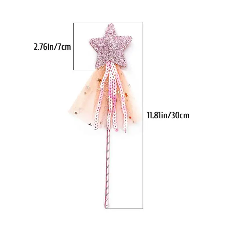 2 шт. Детский костюм принцессы с крыльями бабочки и звездами | Тематическая одежда