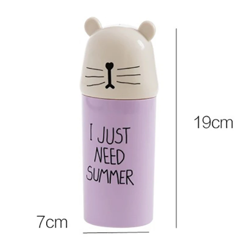 

Travel Portable Toothbrush Box Cartoon Toothbrush Toothpaste Holder Storage Box Capsule Toothbrush Case Bathroom Accessories