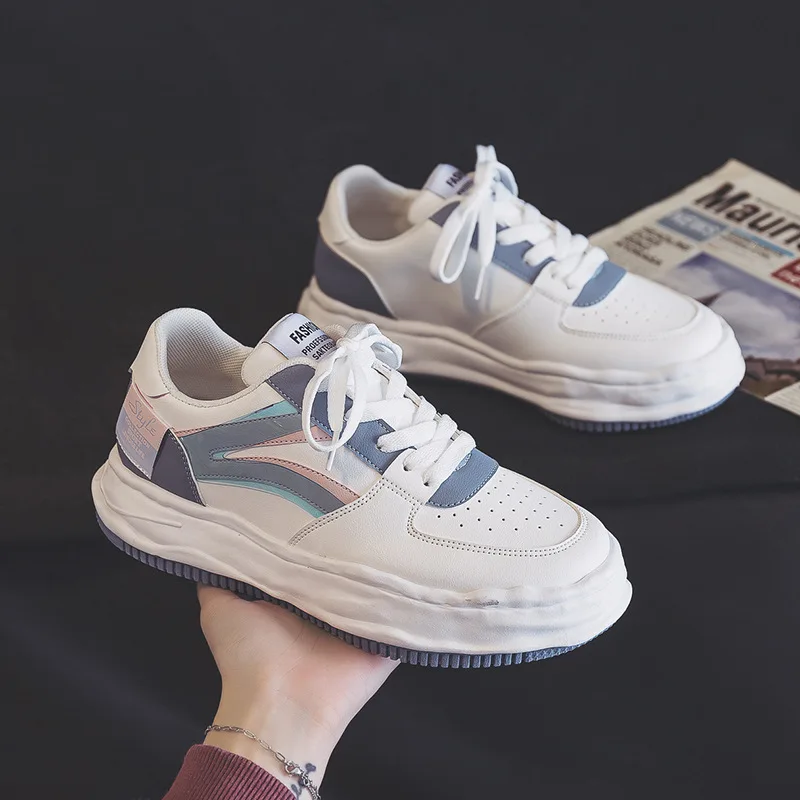 

2021 autumn new white shoes women sneakers ins Outdoor comfort walking shoes for women platform sneakers zapatillas de mujer