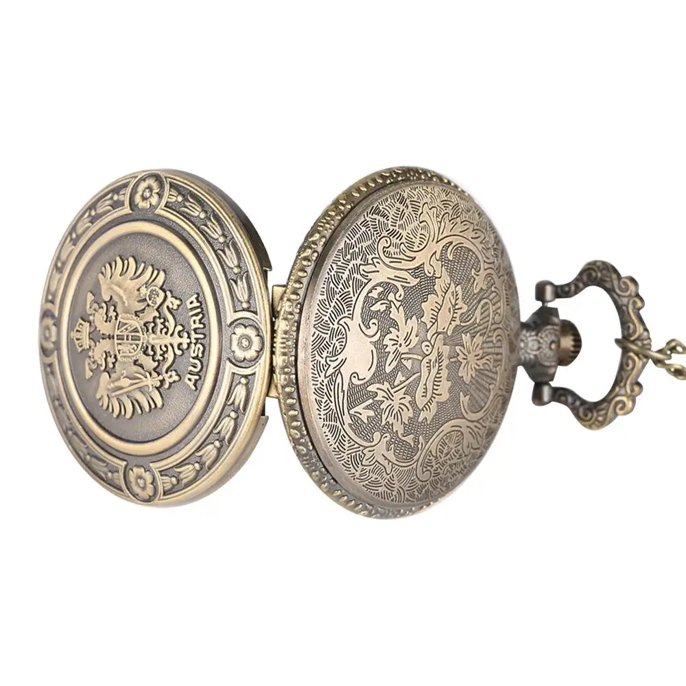 YISUYA русский Национальный эмблема карманные часы кварцевые Винтаж зубная щетка с