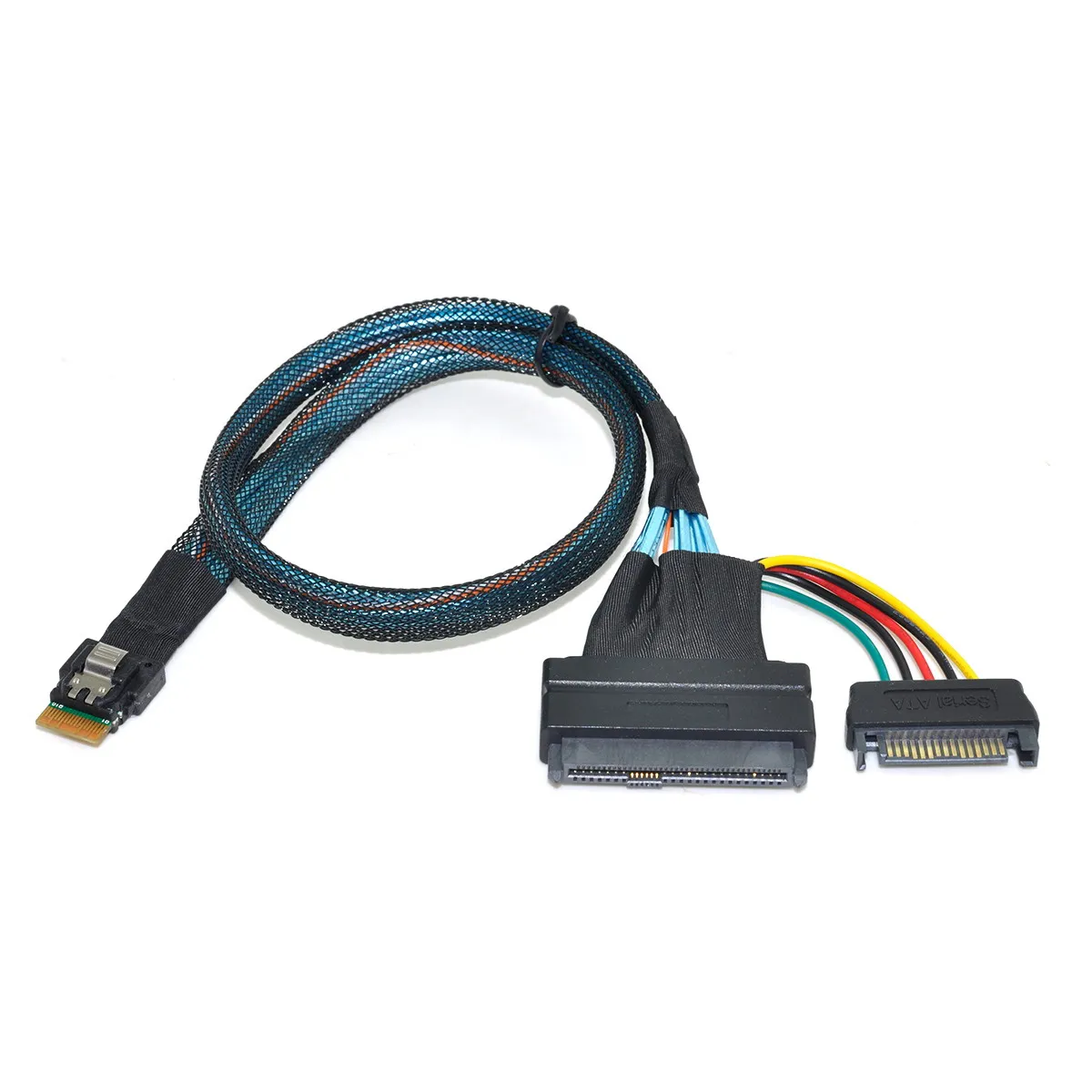 CY Chenyang U.2 U2 SFF-8639 to Slimline SFF-8654 4i NVME PCIe кабель SSD для материнской платы 750 p3600 p3700 M.2 |