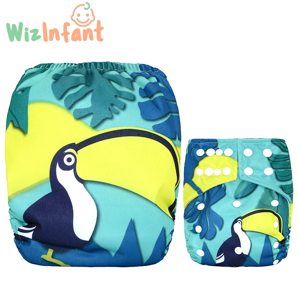 WizInfant с цифровыми принтами большой размер XL замшевая ткань карманом одним