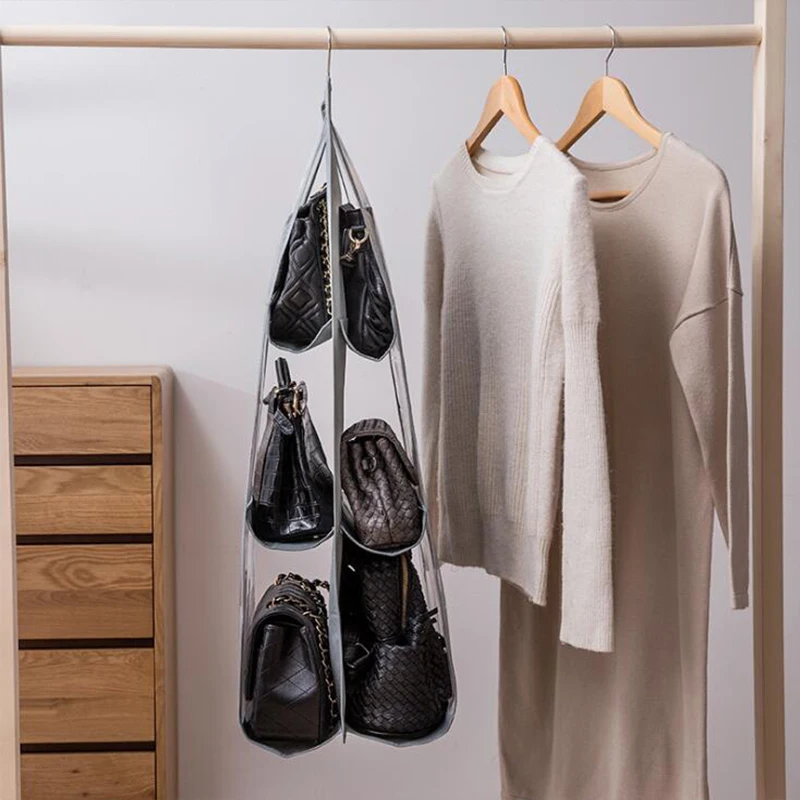 6 карманов складная сумка для хранения органайзер обуви шкаф одежды с