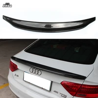 caractere style carbon fiber rear trunk spoiler lip for audi a5 sportback 2007 2016 ca styling car wing not fit sline s5 rs5