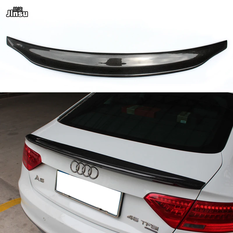 Стиль Caractere карбоновое волокно задний багажник спойлер для audi a5 sportback 2007 2016 CA