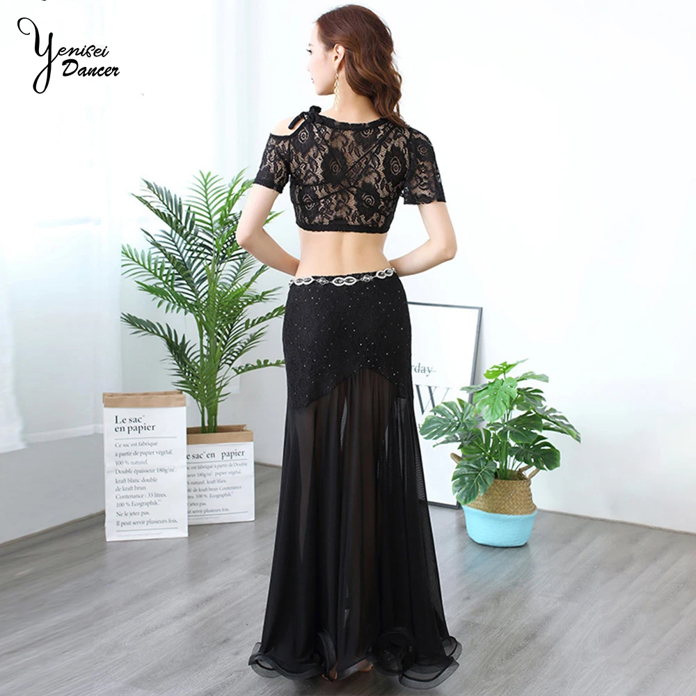 Новинка одежда для тренировок по танцу живота 2 шт./компл. сексуальная тонкая