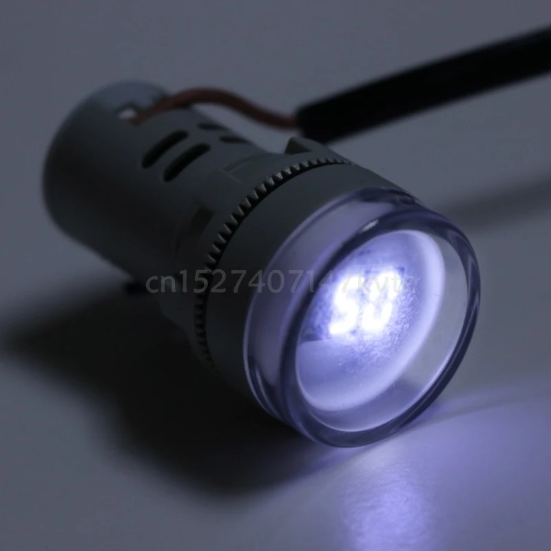 Высококачественный измеритель частоты переменного тока 22 мм светодиодный